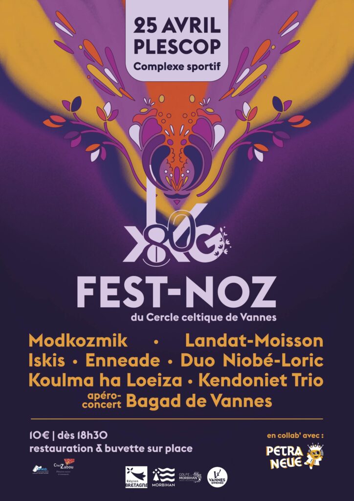fest-noz 80 ans Cercle celtique de Vannes 25 avril 2026